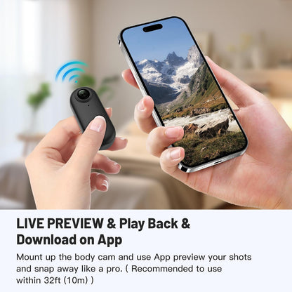 Mini Body Camera for Peace of Mind™